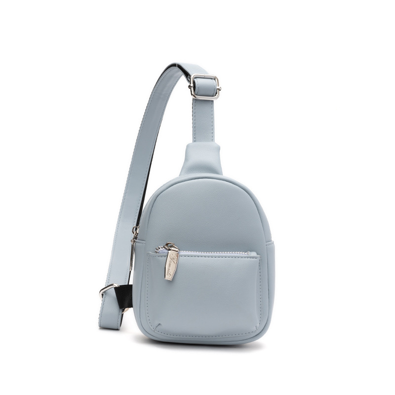 Sporty Breast Bag Ladies  new Outdoor high capacity Single shoulder straddle bag