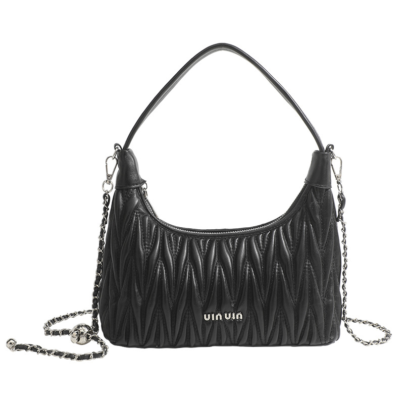 Classic Quilted Hobo bag Ladies Moon bag