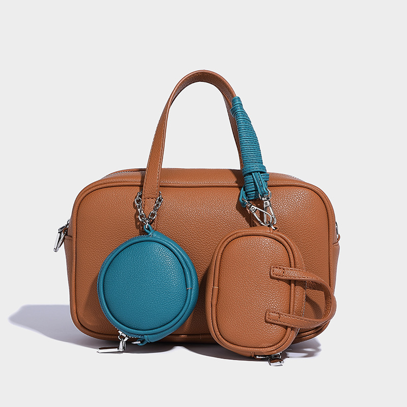 Fashion Boston Handbag With 2 Purses